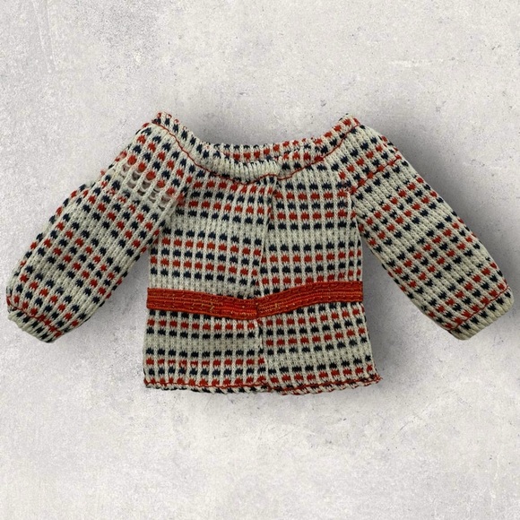 Vintage Barbie 1977 Best Buy Fashion Outfit #9628 Red Skirt & Long Sleeve Blouse - Picture 11 of 12